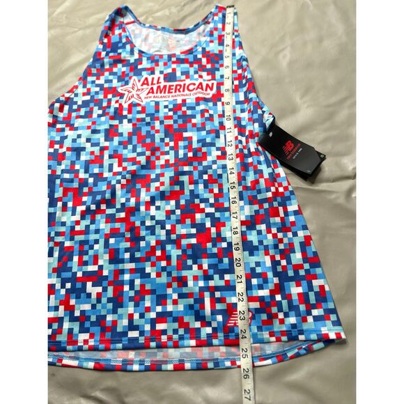 New Balance Women XXL Nationals Outdoor All American running racing Singlet Tank - Picture 6 of 7
